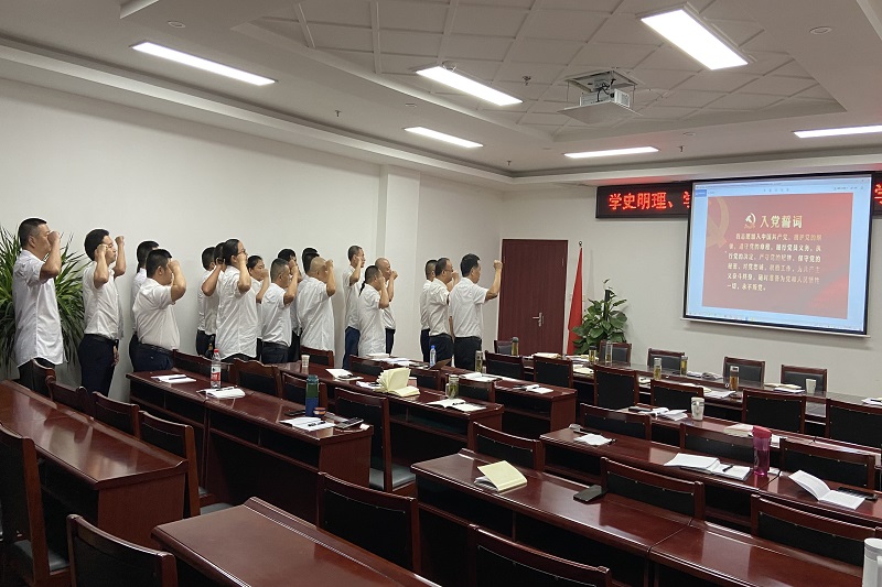 公司支部組織召開“學(xué)黨史、慶七一” 主題座談會